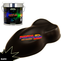 Vinilo Liquido Negro 4 Litros