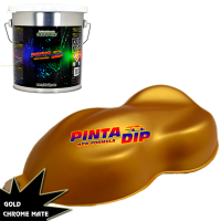 Vinilo Liquido Cromado Oro...