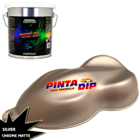 Tinta Dip Cromado Prata...